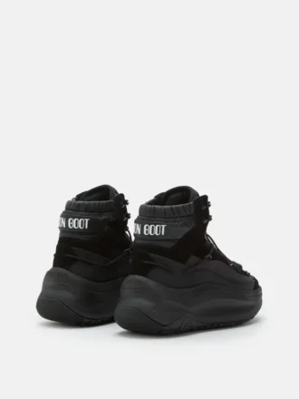 Adidași Moon247 Black Xlace Mid Sneakersi
