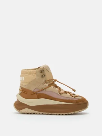 Adidași Moon247 Brown Xlace Mid Sneakersi