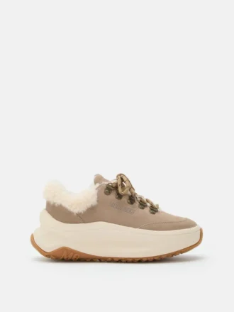 Adidași Moon247 City din piele de oaie bej