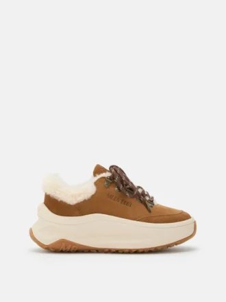 Adidași Moon247 City din piele de oaie maro