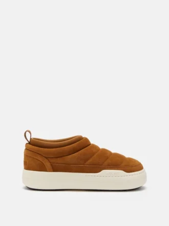 Adidași Park Soft din piele de căprioară maro Adidași Park Soft din piele de căprioară maro