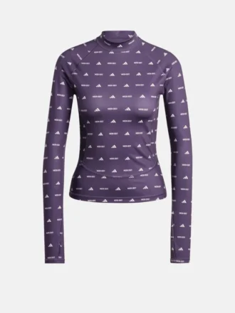 Bluză cu mâneci lungi Adidas X Moon Boot Plum