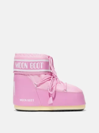 Botine Icon Low din nailon roz