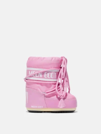 Cizme Icon Mini din nailon roz