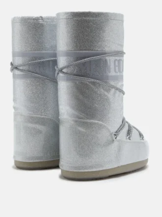Cizme Icon Silver Glitter