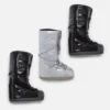 Cizme Icon negre cu sclipici