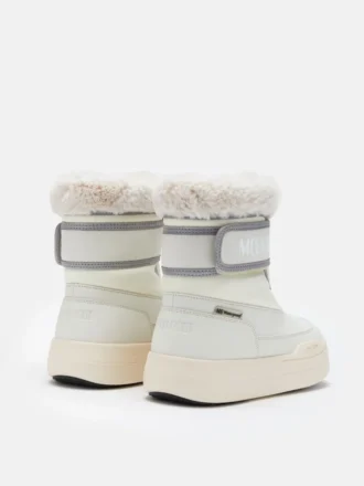 Cizme Junior Park Strap crem