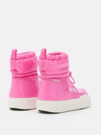 Cizme Junior Park Tube Pink Glitter Mid Cizme Junior Park Tube Pink Glitter Mid