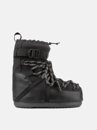 Cizme Moon Boot X Moncler Grenoble Icon Low negre