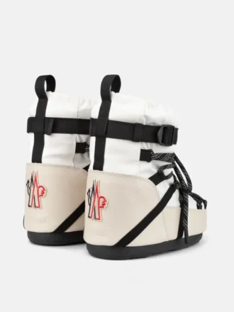 Cizme Moon Boot X Moncler Grenoble Icon Low White