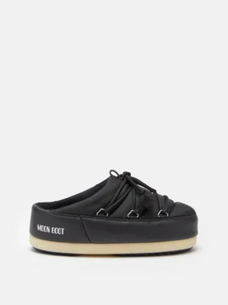 Mule din nailon negru Evx